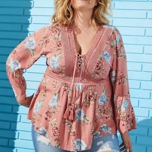 Beautiful fall blouse